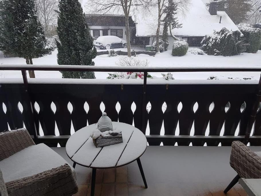 Apartment Mit Kamin-Sonnendurchflutet-Balkon Winterberg Bagian luar foto