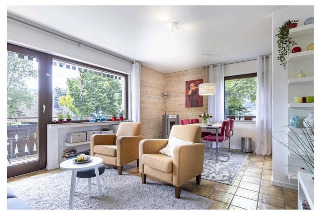 Apartment Mit Kamin-Sonnendurchflutet-Balkon Winterberg Bagian luar foto